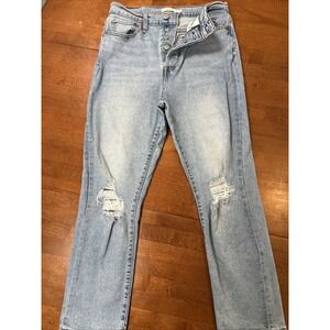 Levi's Jeans Women's Size 31 Wedgie Straight Button Fly Blue Denim